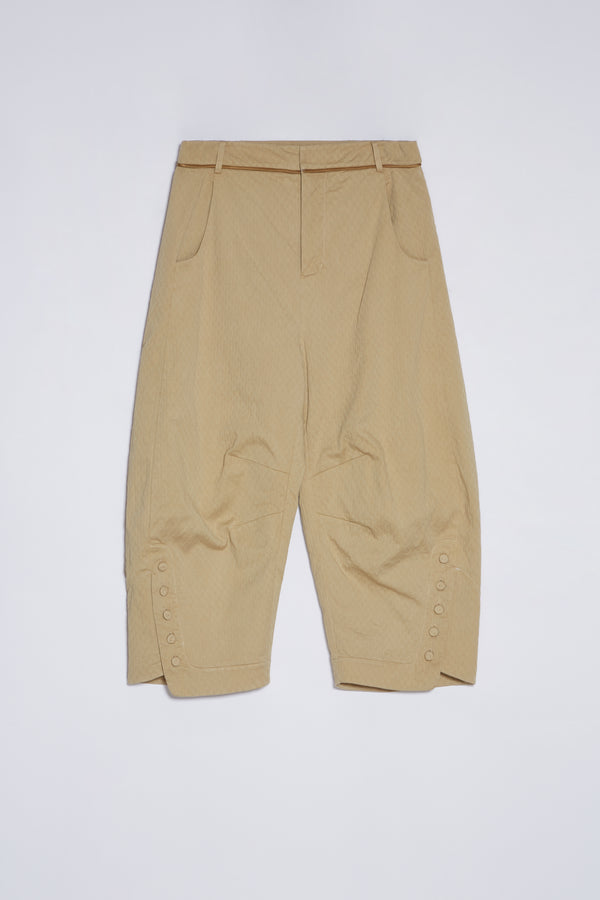 Renli Su Haven Herbal Dye Trousers In Beige