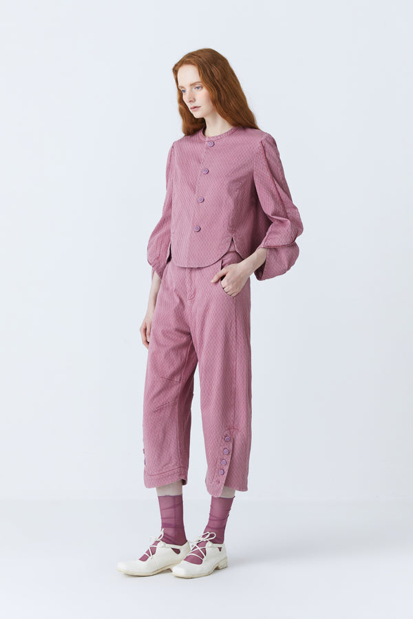 Renli Su Haven Herbal Dye Trousers In Purple