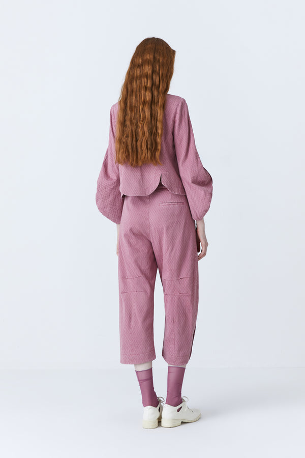 Renli Su Haven Herbal Dye Trousers In Purple