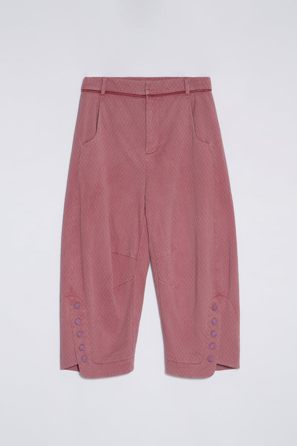 Renli Su Haven Herbal Dye Trousers In Purple