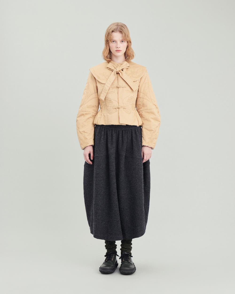 renli su Iva cropped jacket