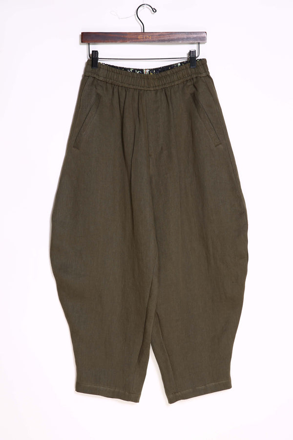 Renli Su Josephine Trousers Moss Green
