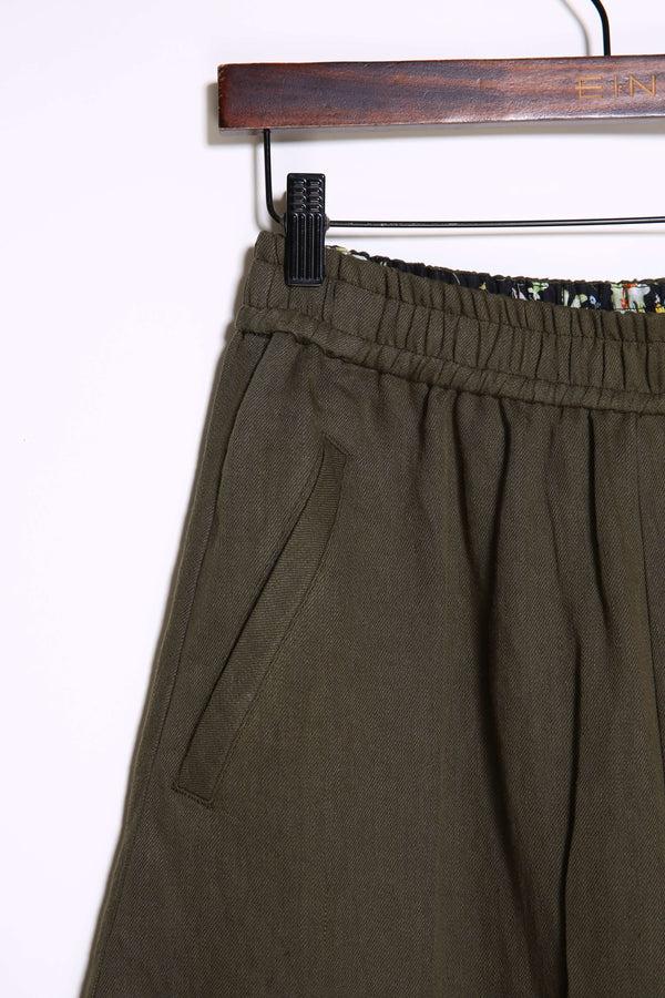 Renli Su Josephine Trousers Moss Green