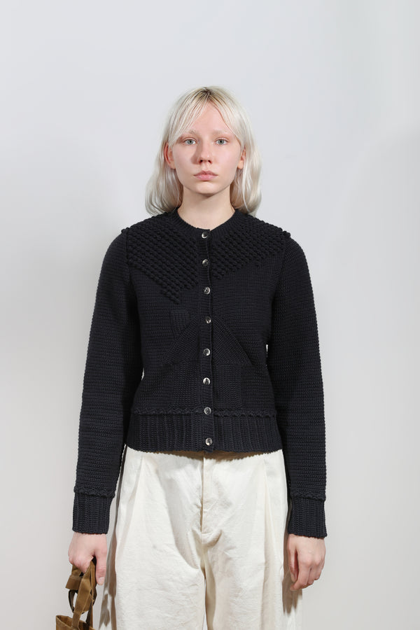 Renli Su Picket Fence Cardigan