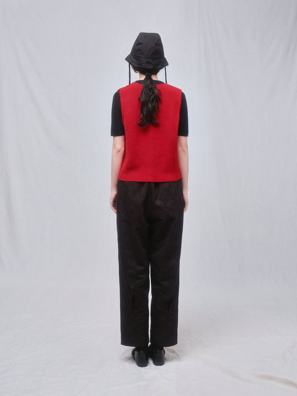 Renli Su Square Neck Vest