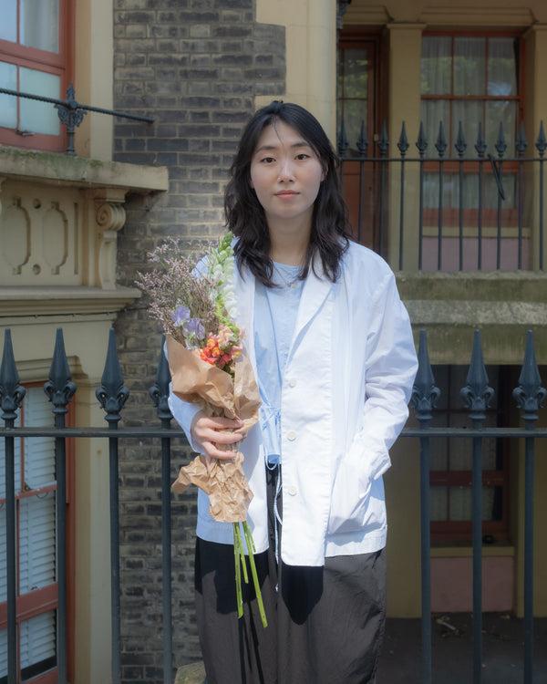 Renli Su VESTE BOX MATI WHITE