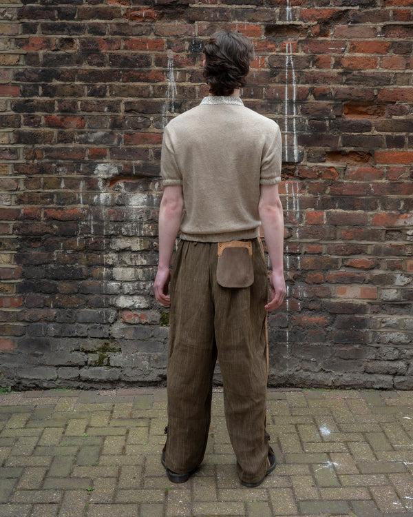 Renli Su White Sand Shirt