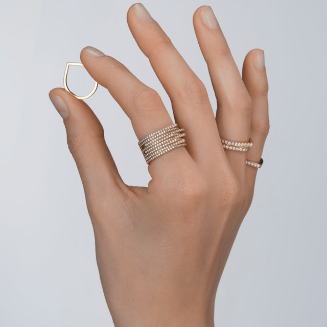 Repossi Antifer 2-row Ring