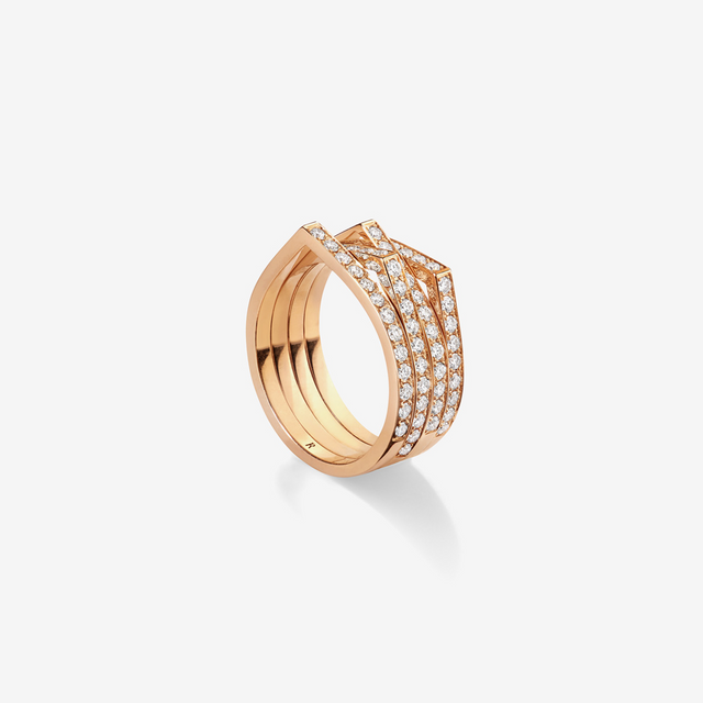 repossi Antifer 4-row ring