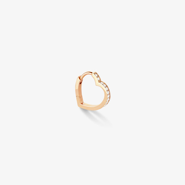 repossi Antifer Heart small hoop earring