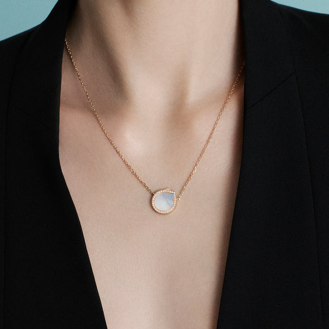 Repossi Antifer Mother Of Pearl Pendant