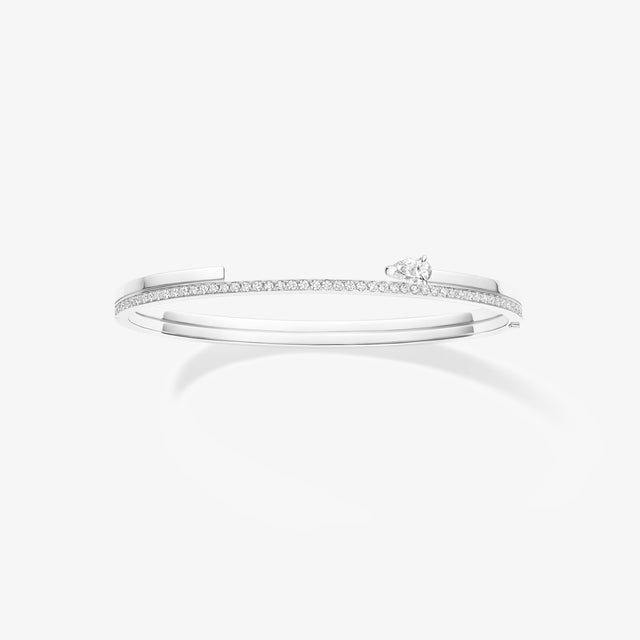 repossi Serti sur Vide bracelet set with 1 diamond
