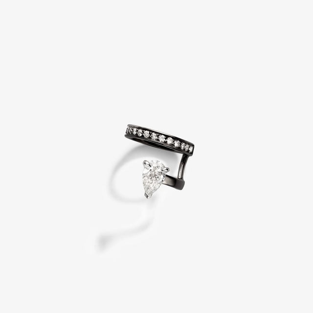 repossi Serti sur Vide earcuff set with 1 diamond