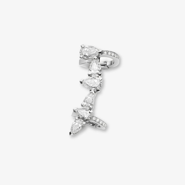 Repossi Serti Sur Vide Earcuff Set With 6 Diamonds