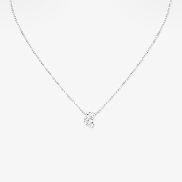 repossi Serti sur Vide pendant set with 3 diamonds