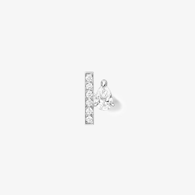 repossi Serti sur Vide stud earring set with 1 diamond