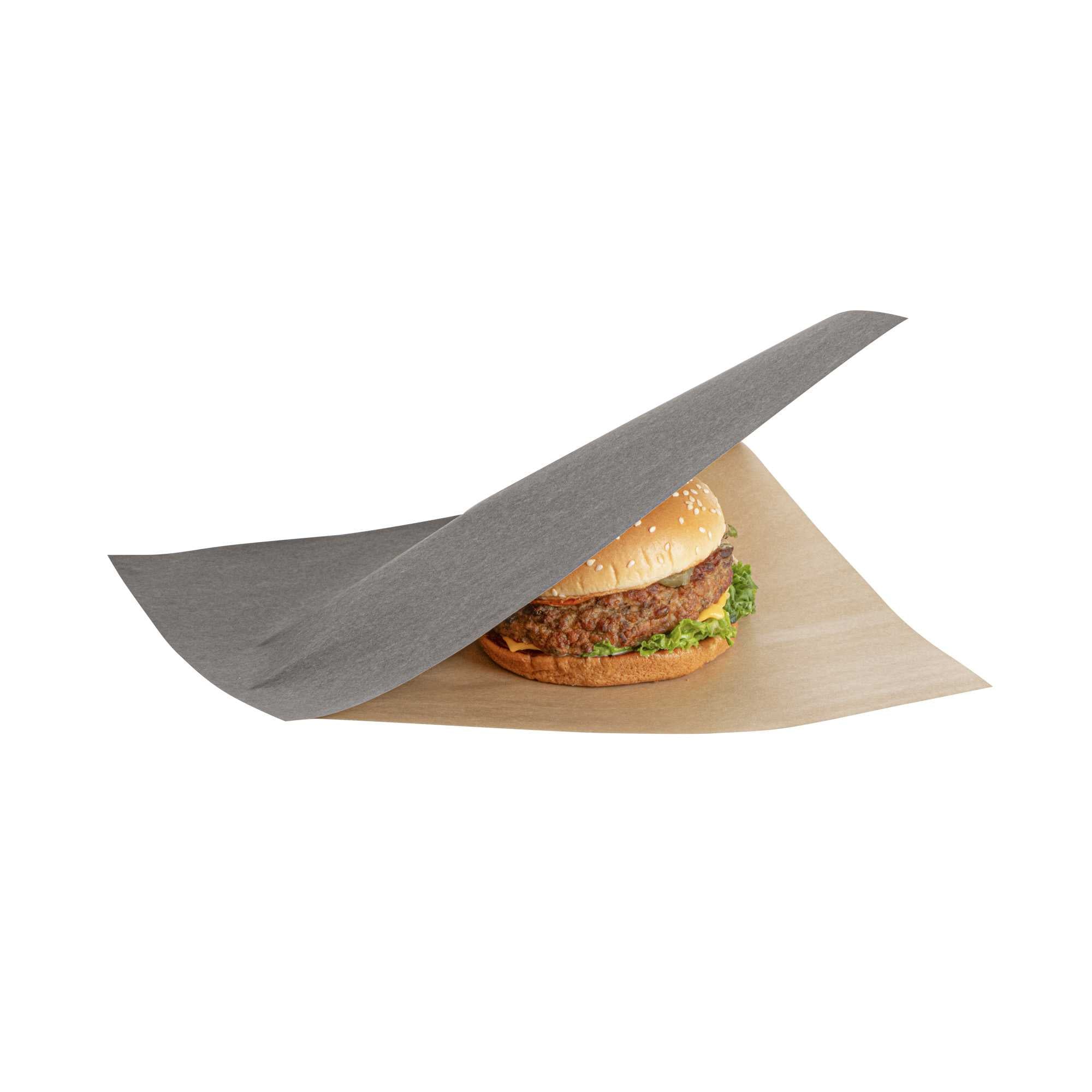 restaurantware Bag Tek Black Paper Large Double Open Bag - Greaseproof - 10" x 9" - 100 count box restaurantware Bag Tek Black Paper Large Double Open Bag - Greaseproof - 10" x 9" - 100 count box