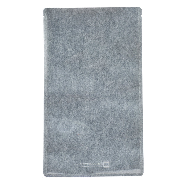 Restaurantware Bag Tek Black Plastic Large Sandwich And Snack Bag - Heat Sealable - 11 1/2" X 6 3/4" - 100 Count Box