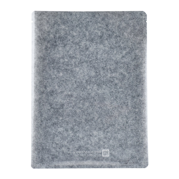 Restaurantware Bag Tek Black Plastic Medium Sandwich And Snack Bag - Heat Sealable - 8 3/4" X 6 1/2" - 100 Count Box