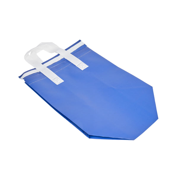 Restaurantware Bag Tek Blue Insulated Take Out Bag - Tamper-Evident - 9 1/2" X 6" X 10 1/4" - 100 Count Box