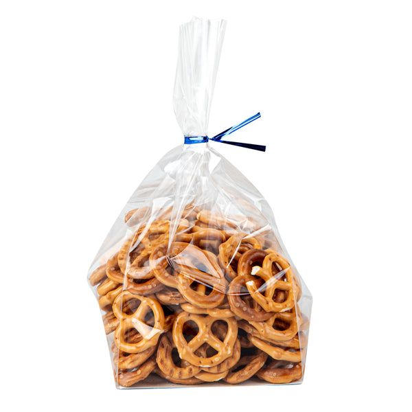 Restaurantware Bag Tek Blue Metallic Twist Tie / Bag Tie - 6" - 500 Count Box
