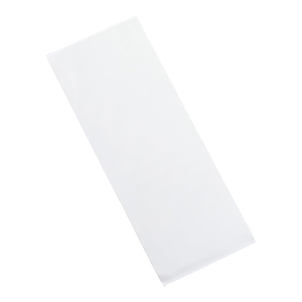 Restaurantware Bag Tek Clear Plastic Bag - No Flap High Clarity Heat Sealable - 3 3/4" X 10" - 100 Count Box