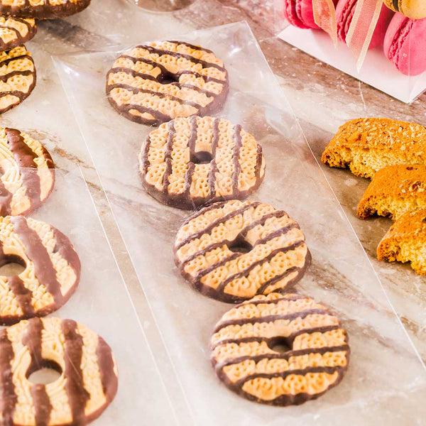 Restaurantware Bag Tek Clear Plastic Bag - No Flap High Clarity Heat Sealable - 3 3/4" X 10" - 100 Count Box