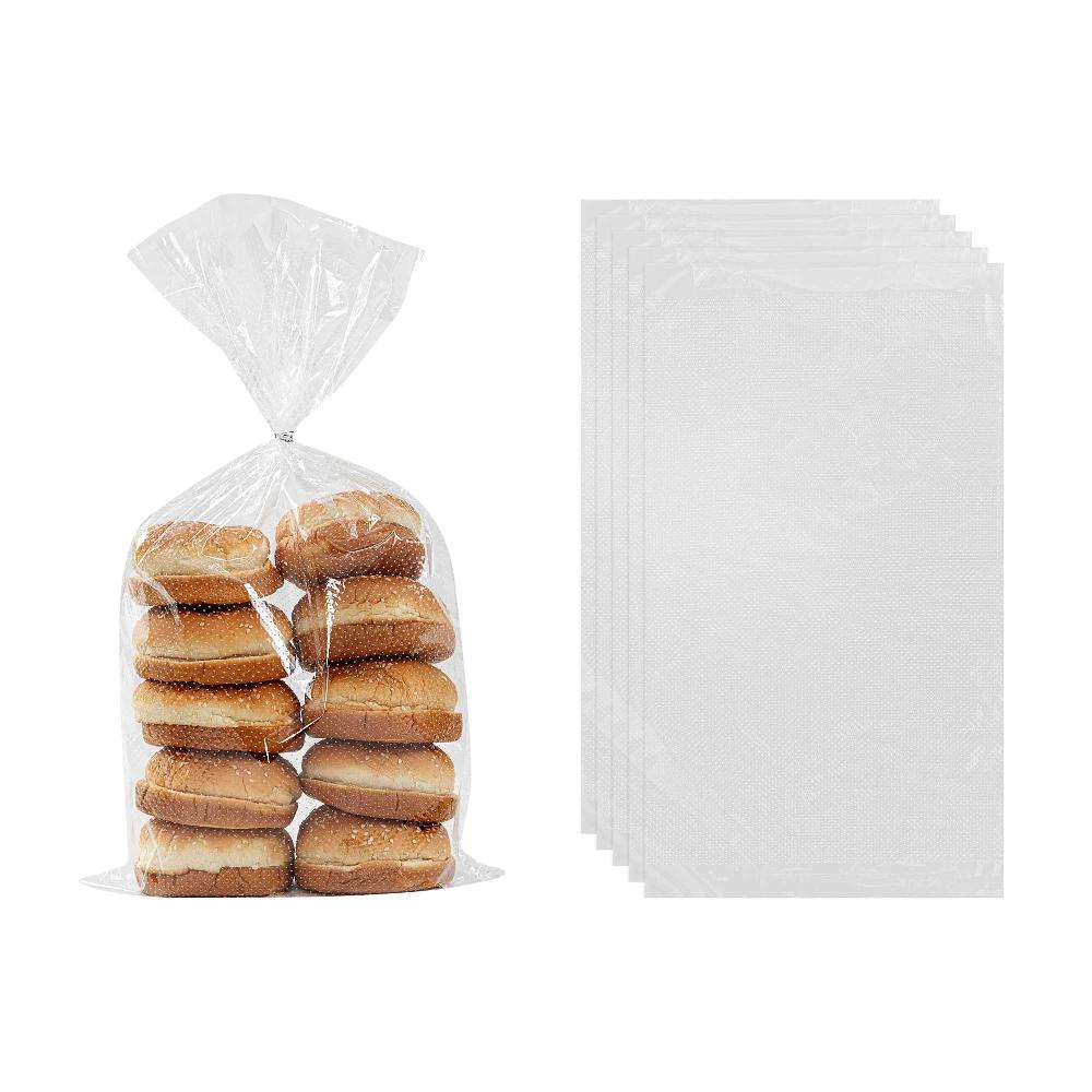 restaurantware Bag Tek Clear Plastic Bread Bag - Micro-Perforated with Wicket Dispenser - 11" x 20" - 250 count box