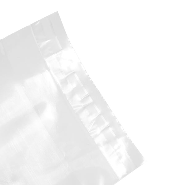 Restaurantware Bag Tek Clear Plastic Lip And Tape Bag - Self Sealing - 7" X 5" - 100 Count Box