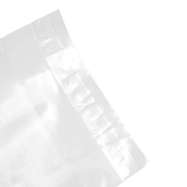 Restaurantware Bag Tek Clear Plastic Lip And Tape Bag - Self Sealing - 4 3/4" X 4" - 100 Count Box