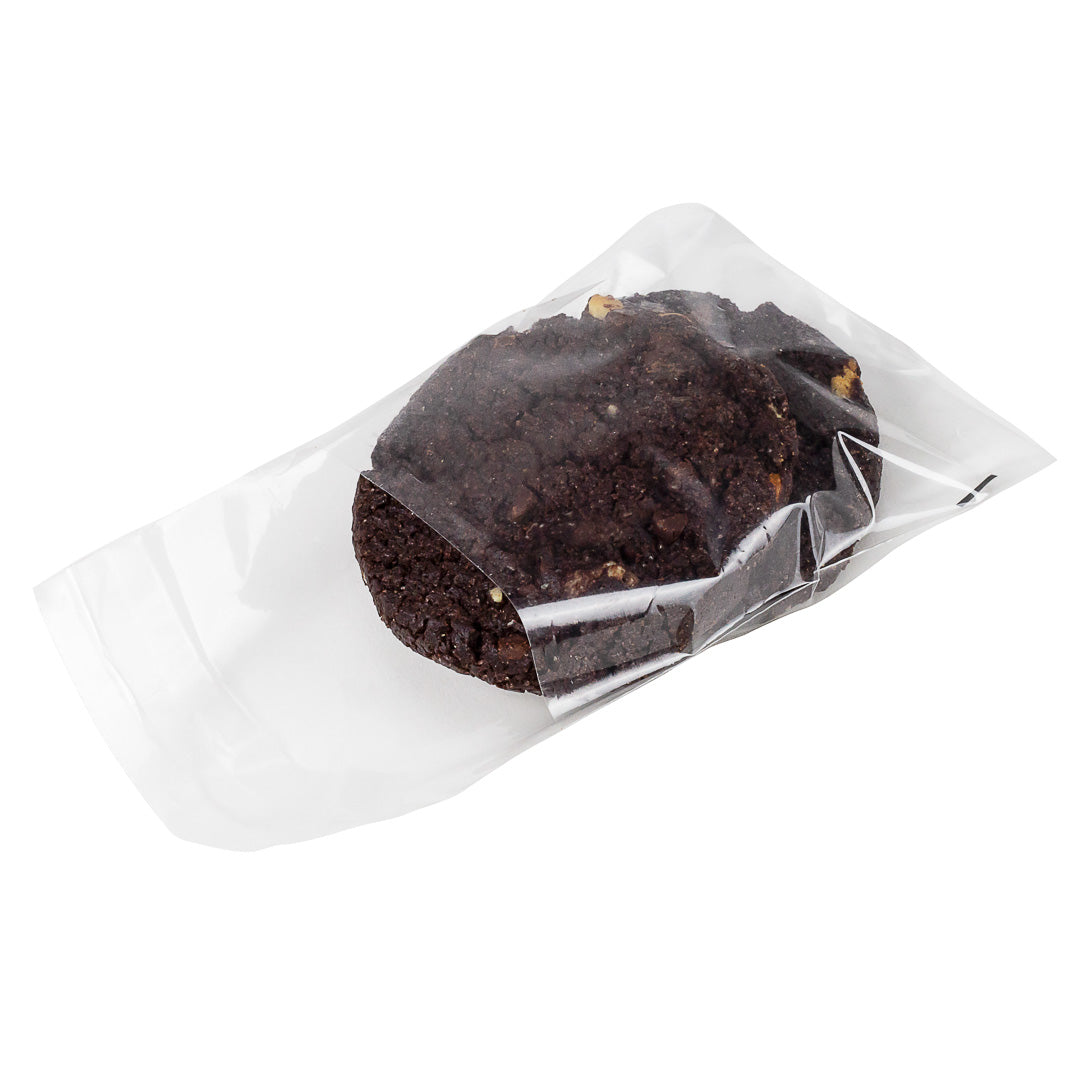 restaurantware Bag Tek Clear Plastic Lip and Tape Bag - Self Sealing - 4 3/4" x 4" - 100 count box
