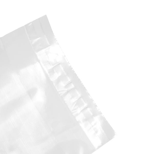 Restaurantware Bag Tek Clear Plastic Lip And Tape Bag - Self Sealing - 5" X 3" - 100 Count Box