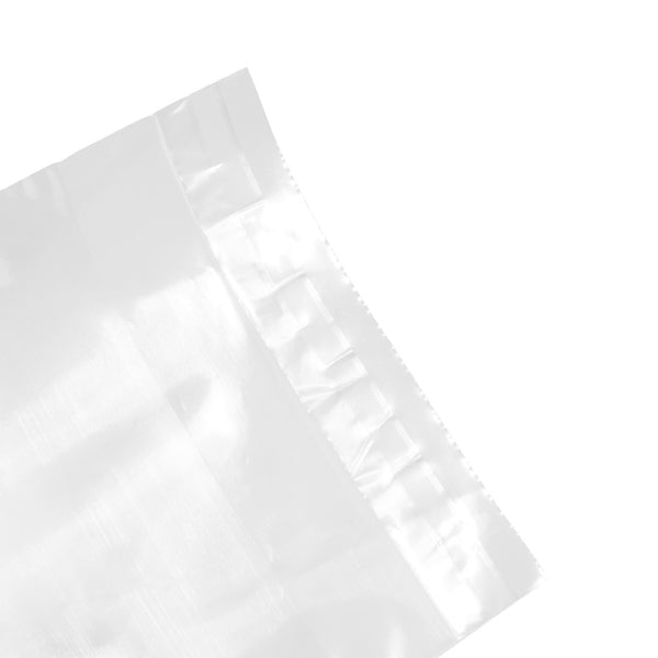 Restaurantware Bag Tek Clear Plastic Lip And Tape Bag - Self Sealing - 4" X 3" - 100 Count Box