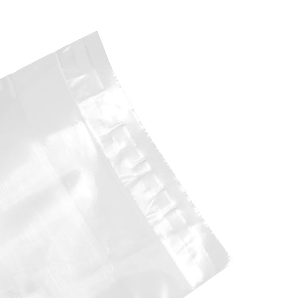 Restaurantware Bag Tek Clear Plastic Lip And Tape Bag - Self Sealing - 6" X 4" - 100 Count Box