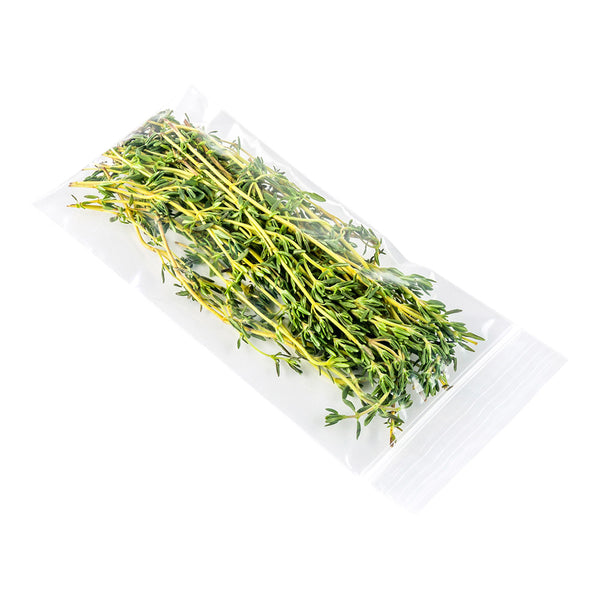 Restaurantware Bag Tek Clear Plastic Zip Bag - BPA-Free High Clarity - 3" X 6" - 100 Count Box