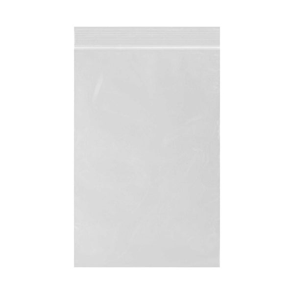 Restaurantware Bag Tek Clear Plastic Zip Bag - BPA-Free High Clarity - 6" X 9" - 100 Count Box