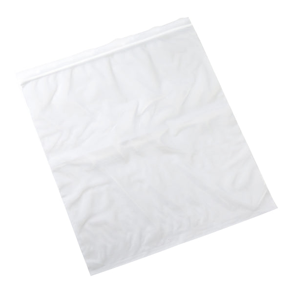 Restaurantware Bag Tek Clear Plastic Zip Bag - BPA-Free High Clarity - 13" X 15" - 100 Count Box
