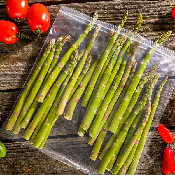 Restaurantware Bag Tek Clear Plastic Zip Bag - BPA-Free High Clarity - 12 1/2" X 12 1/2" - 100 Count Box