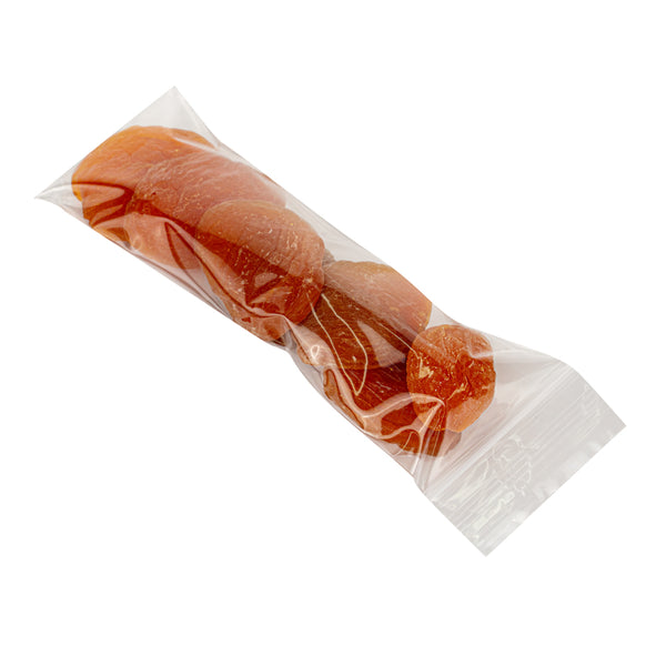 Restaurantware Bag Tek Clear Plastic Zip Snack Bag - 5" X 2" - 100 Count Box