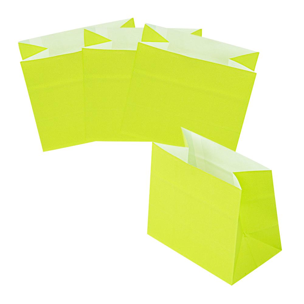 restaurantware Bag Tek Eco Green Paper Large Snack Bag - 4 1/4" x 2 1/2" x 3 3/4" - 100 count box restaurantware Bag Tek Eco Green Paper Large Snack Bag - 4 1/4" x 2 1/2" x 3 3/4" - 100 count box