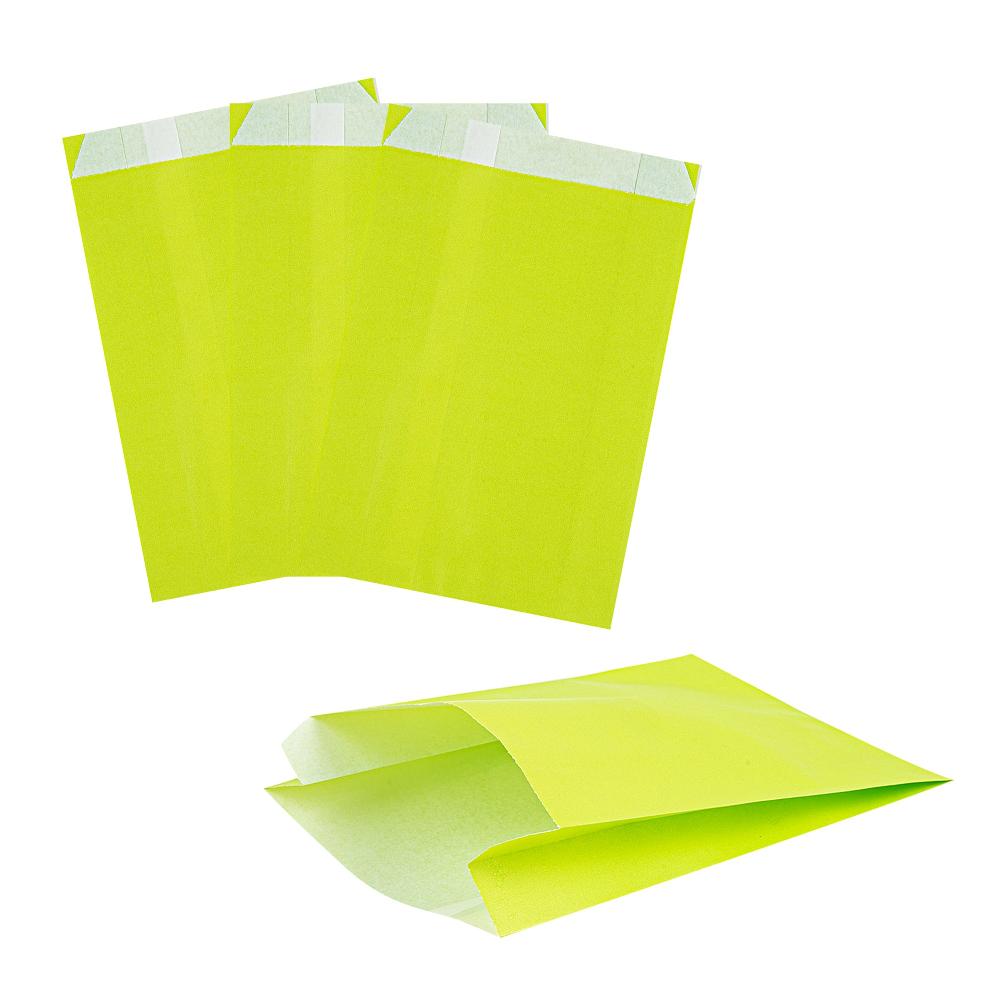 restaurantware Bag Tek Eco Paper French Fry / Snack Bag - 4 1/4" x 1 1/2" x 6 1/4" - 100 count box restaurantware Bag Tek Eco Paper French Fry / Snack Bag - 4 1/4" x 1 1/2" x 6 1/4" - 100 count box