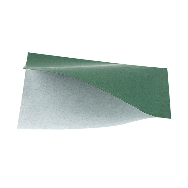 Restaurantware Bag Tek Forest Green Paper Small Double Open Bag - Greaseproof - 6 1/4" X 4 3/4" - 100 Count Box