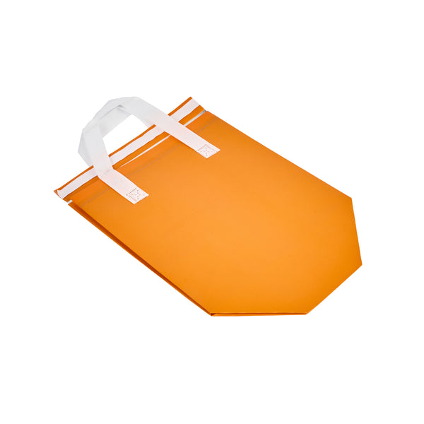 Restaurantware Bag Tek Orange Insulated Take Out Bag - Tamper-Evident - 9 1/2" X 6" X 10 1/4" - 100 Count Box