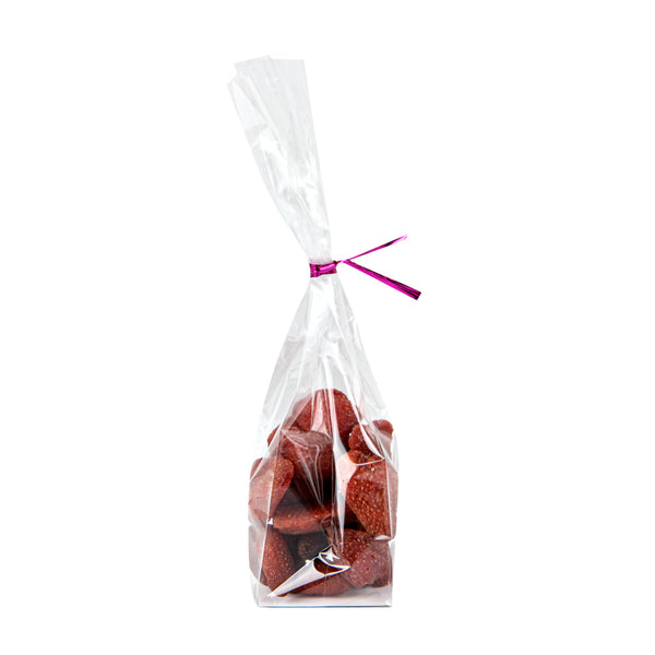 Restaurantware Bag Tek Pink Metallic Twist Tie / Bag Tie - 6" - 500 Count Box
