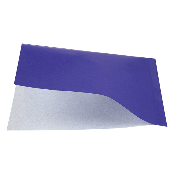 Restaurantware Bag Tek Purple Paper Large Double Open Bag - Greaseproof - 10" X 9" - 100 Count Box