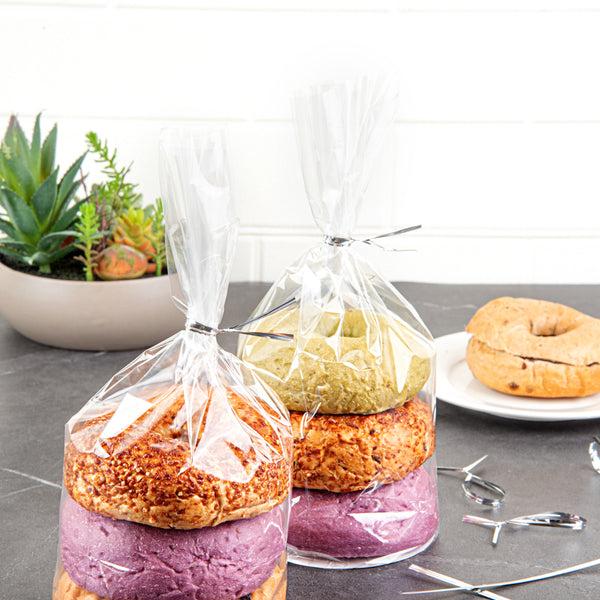 Restaurantware Bag Tek Silver Metallic Twist Tie / Bag Tie - 6" - 500 Count Box
