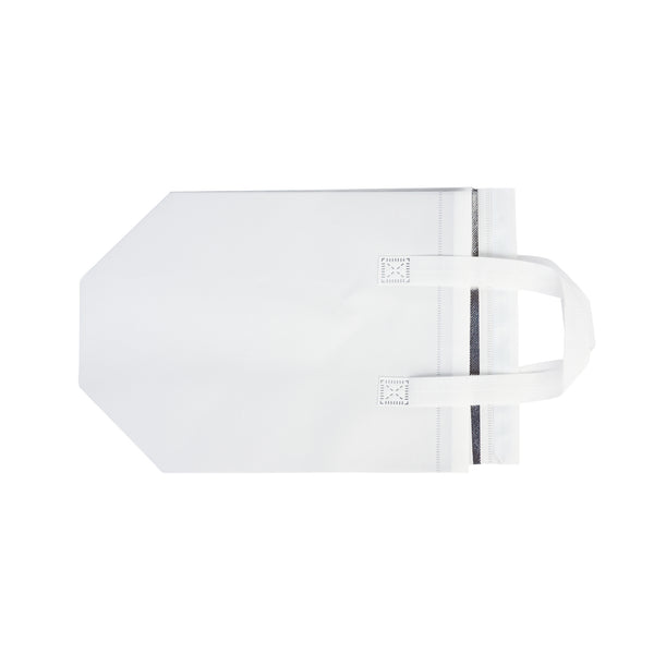 Restaurantware Bag Tek White Insulated Take Out Bag - Tamper-Evident - 9 1/2" X 6" X 10 1/4" - 100 Count Box