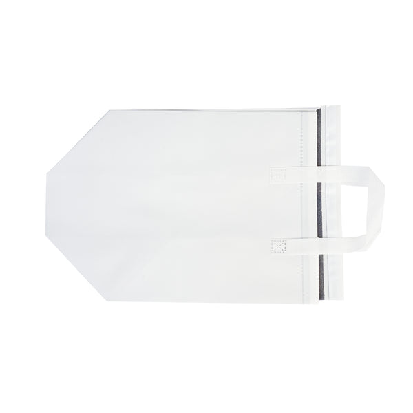 Restaurantware Bag Tek White Insulated Take Out Bag - Tamper-Evident - 11 3/4" X 7 3/4" X 12 1/2" - 100 Count Box