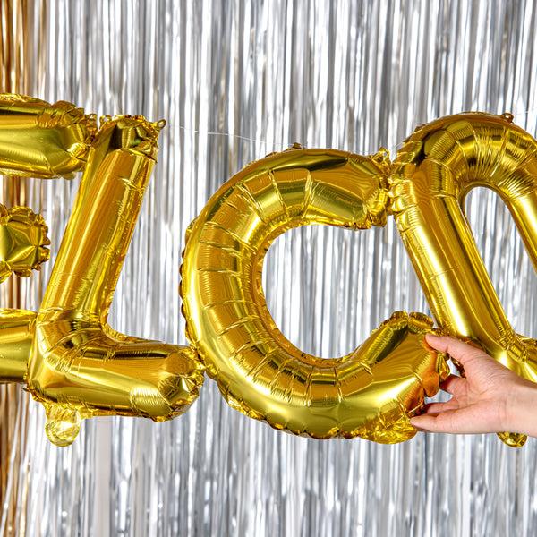 Restaurantware Balloonify Gold Mylar Letter C Balloon - 16" - 1 Count Box