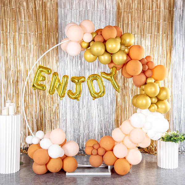 Restaurantware Balloonify Gold Mylar Letter N Balloon - 16" - 1 Count Box